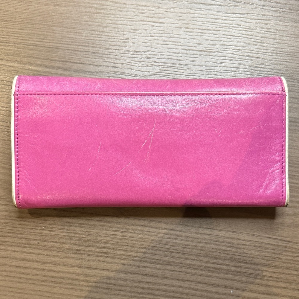 Coach Vibrant Pink Women's Wallet - Picture 6 of 7